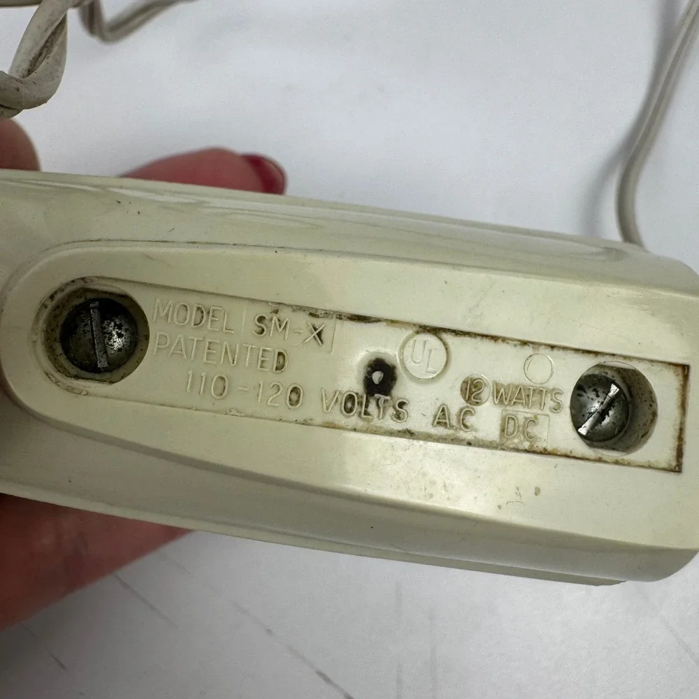 Vtg Sunbeam Shavemaster SM-X Electric Razor‎ Mid Century Tested Powers On